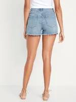 Curvy High-Waisted OG Jean Shorts -- 3-inch inseam