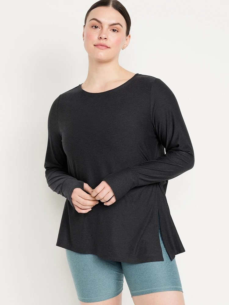 CloudMotion Side-Tie Tunic