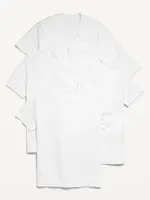 Solid Crew-Neck T-Shirt 5-Pack