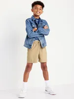 Twill Shorts for Boys Above Knee