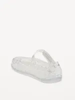 Jelly Mary-Jane Flats for Toddler Girls