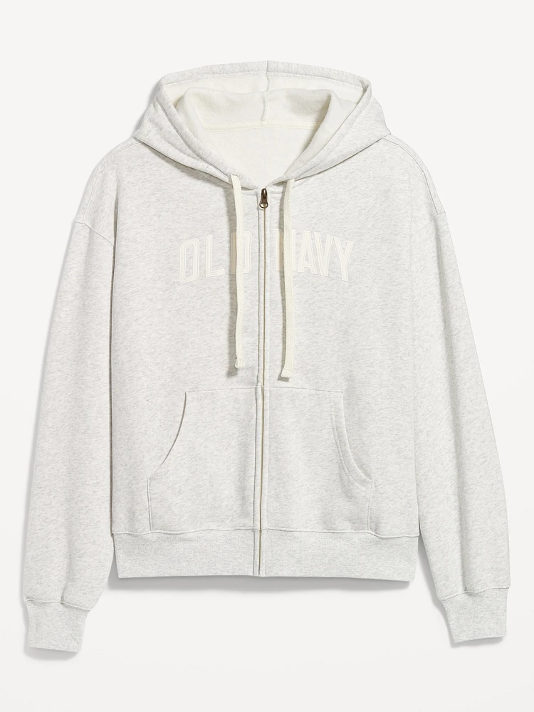 Logo Zip Hoodie