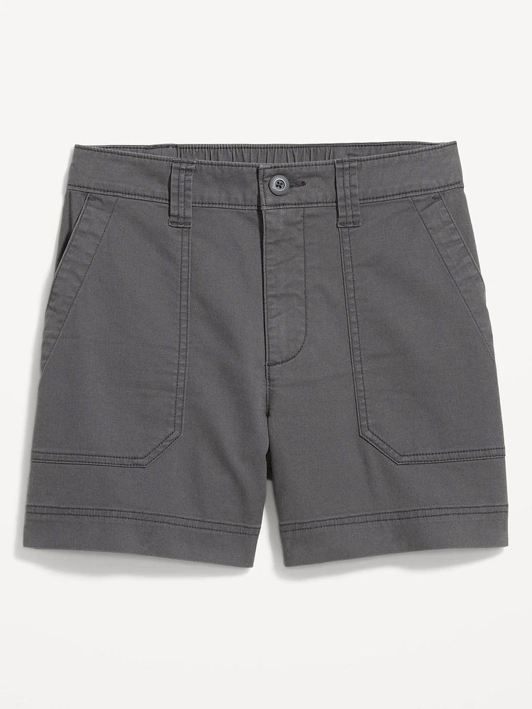 High-Waisted OGC Chino Shorts -- 5-inch inseam