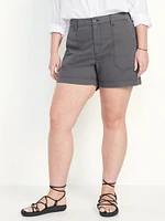 High-Waisted OGC Chino Shorts -- 5-inch inseam