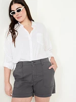 High-Waisted OGC Chino Shorts -- 5-inch inseam