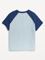 CloudMotion Raglan-Sleeve T-Shirt for Girls