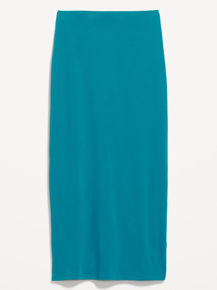 Fitted Maxi Skirt