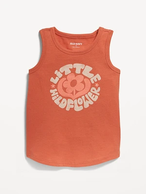 Graphic Tank Top for Toddler Girls