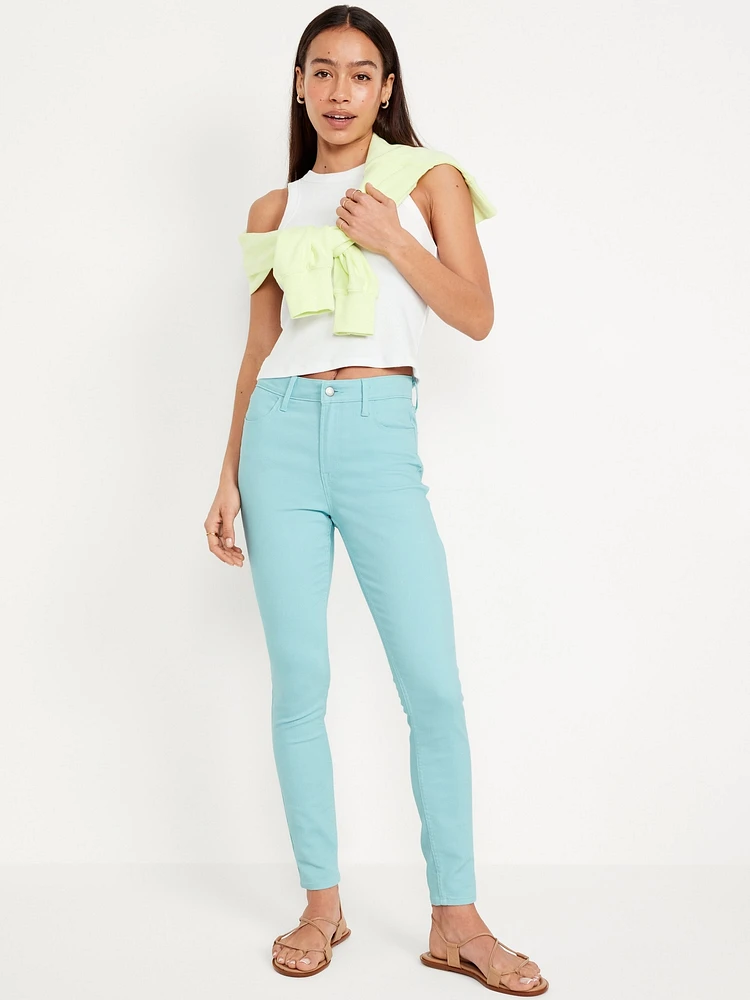 High-Waisted Wow Skinny Jeans