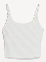 Fitted Ultra-Crop Ribbed Cami