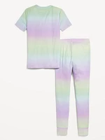 Printed Snug-Fit Pajama Set for Girls