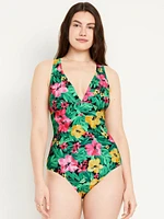 Tie-Back One-Piece Swimsuit