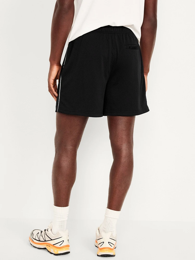 Mesh Performance Shorts -- 5-inch inseam