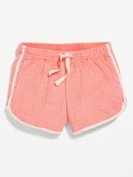 Terry Dolphin-Hem Shorts for Toddler Girls