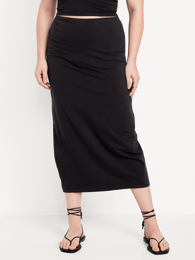 Fitted Maxi Skirt