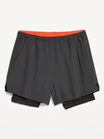 2-in-1 Trail Shorts -- 4-inch inseam