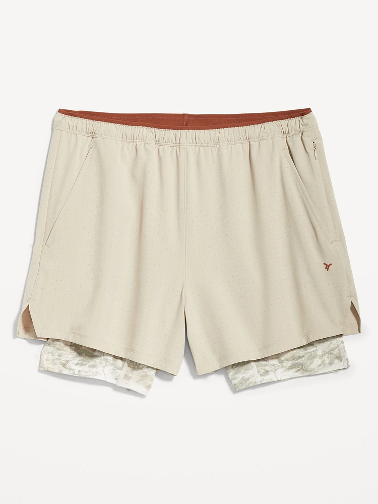 2-in-1 Trail Shorts -- 4-inch inseam