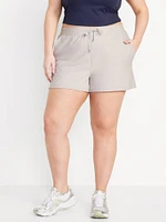 High-Waisted PowerSoft Shorts -- 3-inch inseam