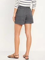 High-Waisted OGC Chino Shorts -- 5-inch inseam