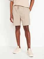 Relaxed Track Shorts -- 7-inch inseam