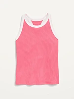 UltraLite Rib-Knit Performance Tank for Girls