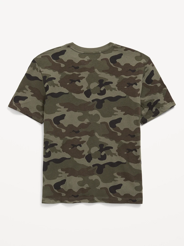 Softest Printed Crew-Neck T-Shirt for Boys