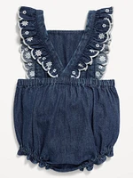 Ruffled One-Piece Romper for Baby