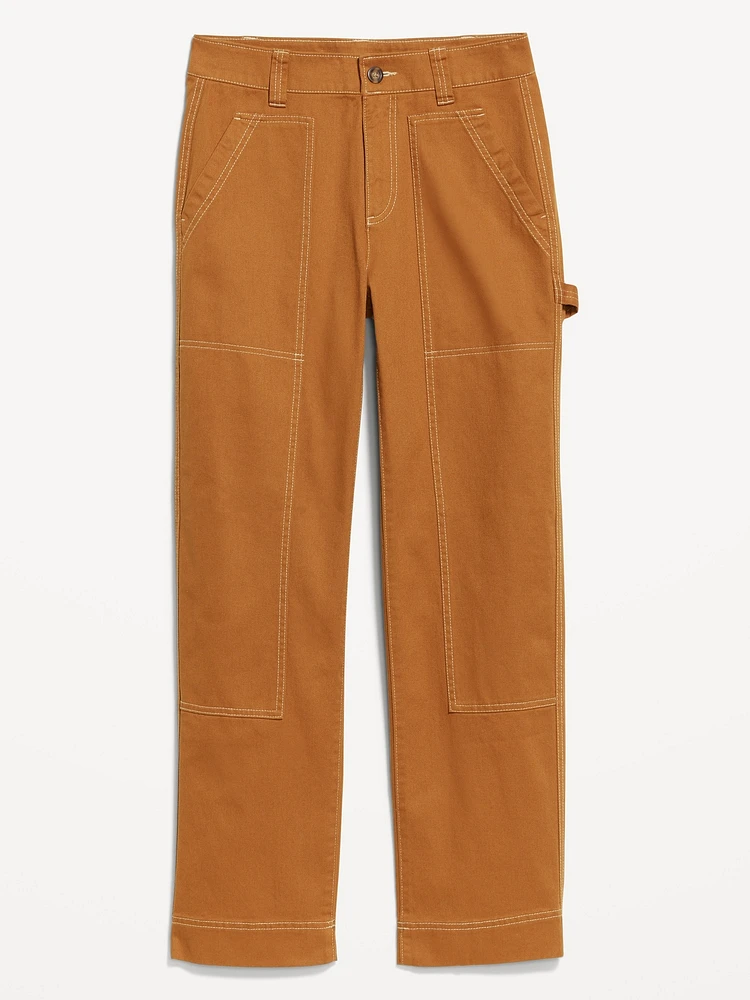 High-Waisted Utility Pants