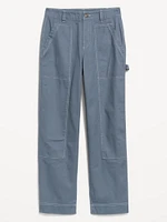 High-Waisted Utility Pants