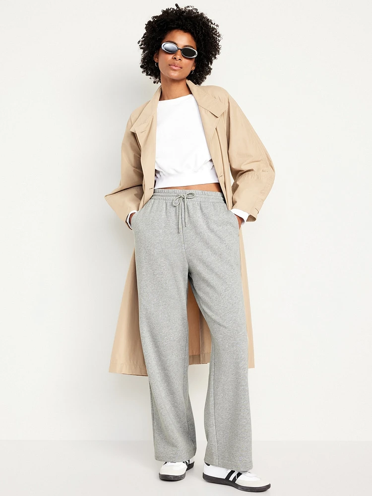 Extra High-Waisted SoComfy Wide-Leg Sweatpants