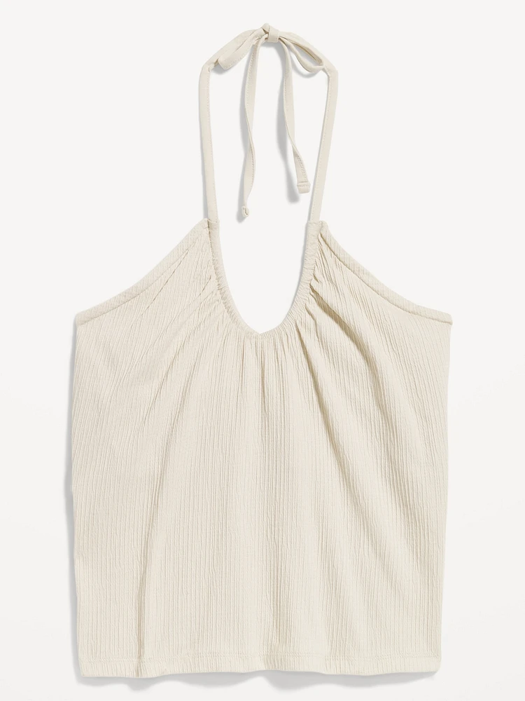 Fitted Halter Top