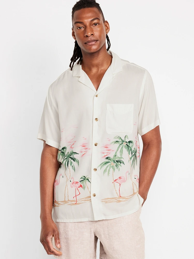 Short-Sleeve Camp Shirt