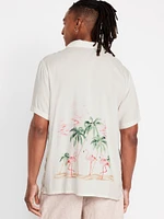 Short-Sleeve Camp Shirt