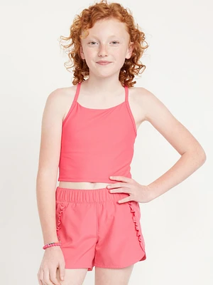 PowerSoft Longline Sports Bra for Girls