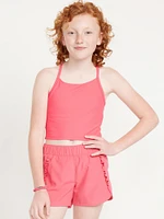 PowerSoft Longline Sports Bra for Girls