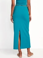 Fitted Maxi Skirt