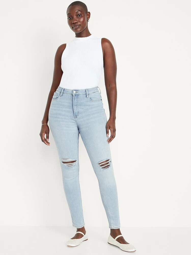 Extra High-Waisted Rockstar 360° Stretch Super-Skinny Jeans