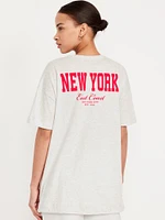 Oversized EveryWear Graphic Tunic T-Shirt