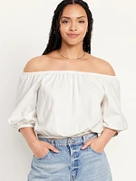 Off-Shoulder Top