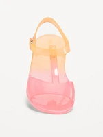 Jelly T-Strap Sandals for Toddler Girls