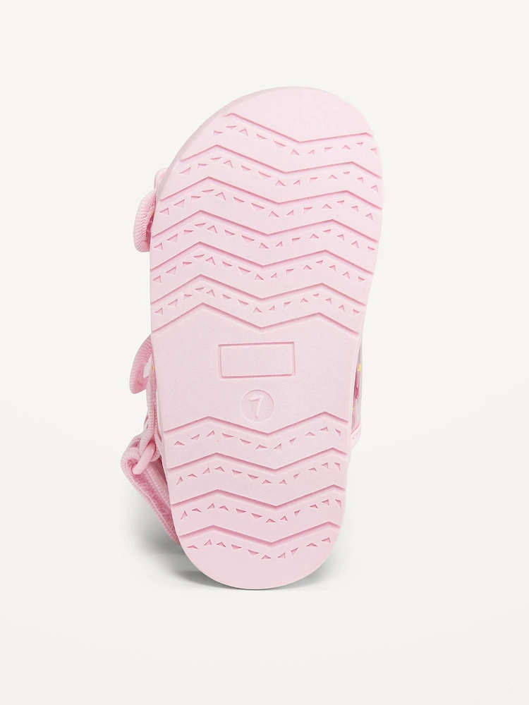 Double-Strap Chunky Sandals for Toddler Girls