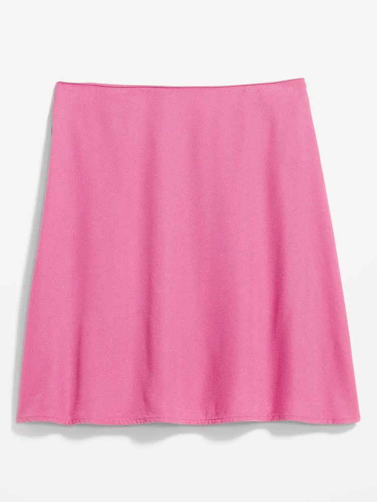 Mini Slip Skirt