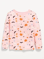 Printed Long-Sleeve T-Shirt for Toddler Girls