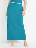 Fitted Maxi Skirt