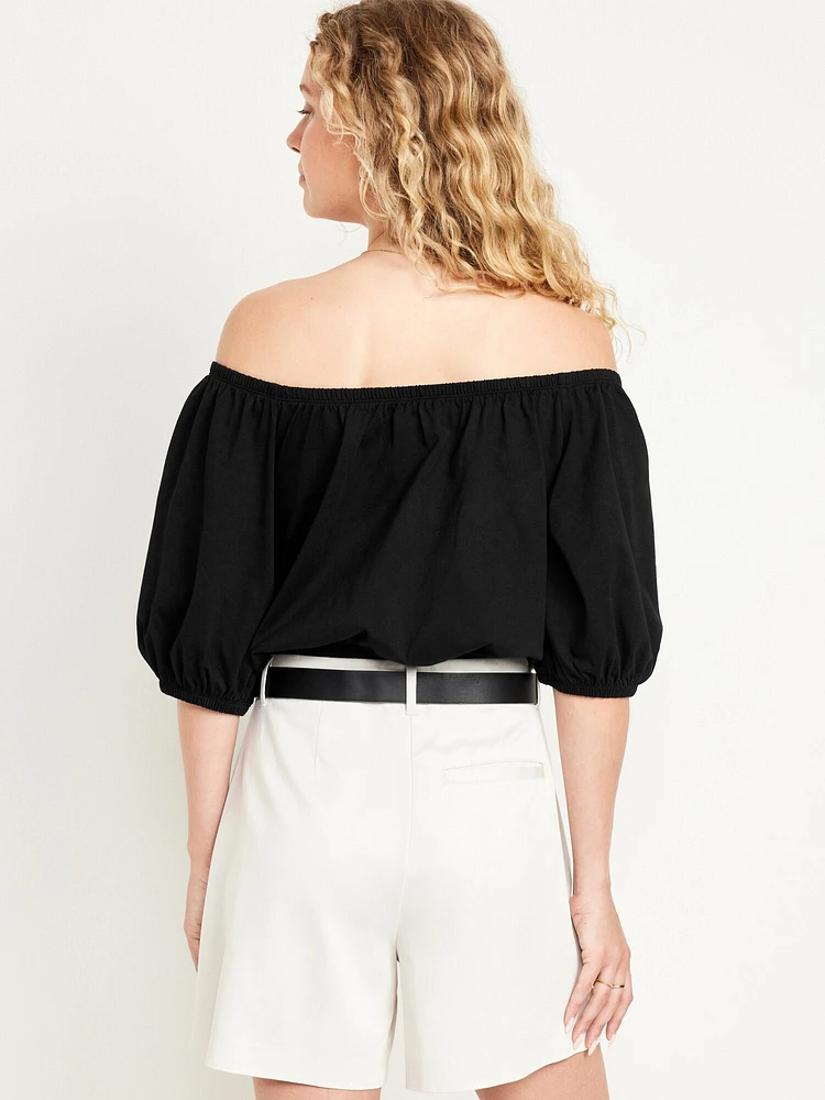 Off-Shoulder Top