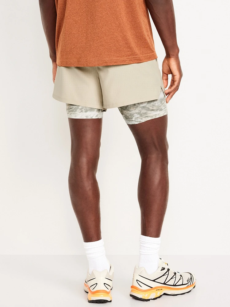 2-in-1 Trail Shorts -- 4-inch inseam