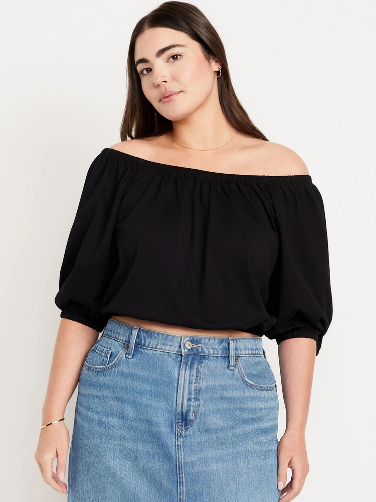 Off-Shoulder Top