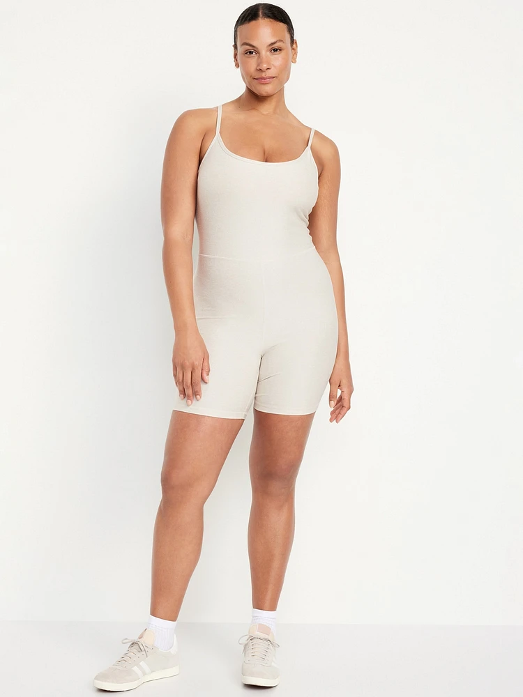 Cloud+ Racerback Bodysuit -- 6-inch inseam