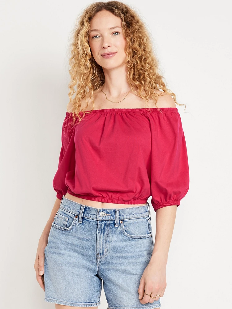 Off-Shoulder Top