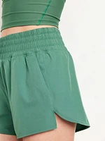 Extra High-Waisted Run Shorts -- 3-inch inseam